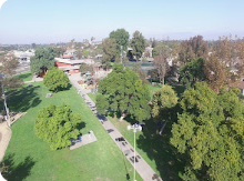 arial view of lueders park community center in compton ca